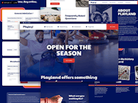 Playland Themepark Concept v3 - UX/UI 设计