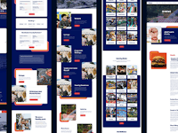 Playland Themepark Internal pages UX/UI 设计