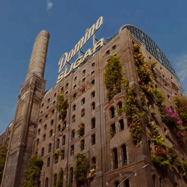 Domino Sugar factory building